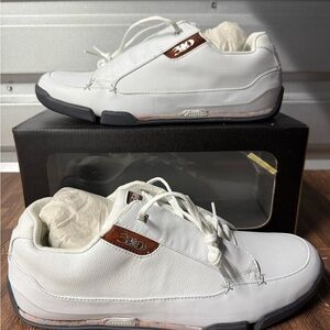 Vintage 310 Motoring Men's Shoes Sneakers Tronix 3105) White Sz 13